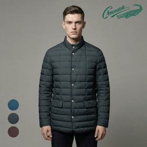 [TAG가 298,000] 크로커다일 남성 경량 덕다운 퀼팅 점퍼