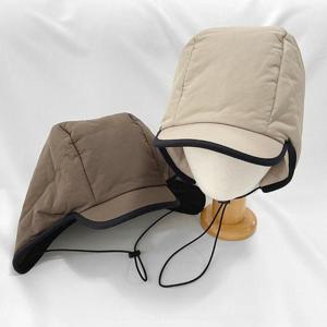 [잇백잇슈] 패딩귀달이모자 겨울 골프여성모자 심플