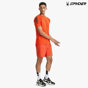 [스파이더] 남성 러닝 프로웹 백 포켓 반바지 SPGFCNTR231MLRD