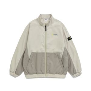 내셔널지오그래픽 키즈 K233UFT930 우븐 트레이닝 자켓 IVORY