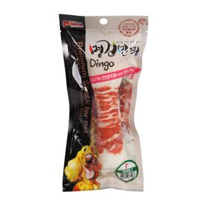 명견만리 콜라겐 딩고껌 연어 7인치 중대형견 개껌