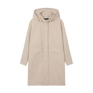 여)롱 후드 야상 점퍼 AN1WWU153-CR