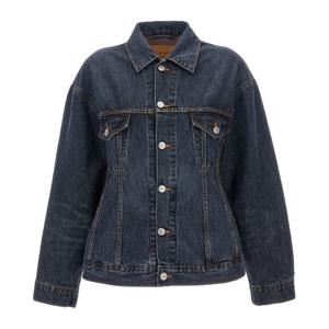 발렌시아가 아워글래스 데님재킷 773776TOW58 4673