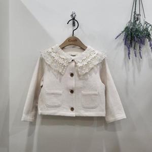 치크 sh06 여아 크롭 봄 자켓(레이스 세트) CKJA2421G