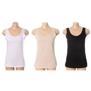 RU7390 코튼100 사계절 기본 여성 나시런닝