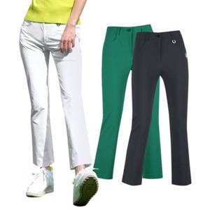 보스케 여성 여름 골프웨어 편한 반밴딩 프릴 골프바지 L030523W