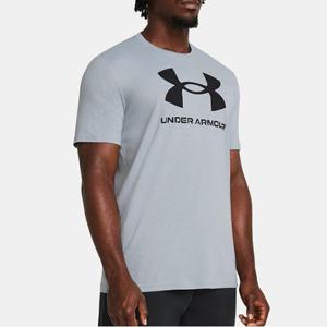 언더아머반팔티 RQD 1370862-465 남성 UA 스포츠스타일 로고 티