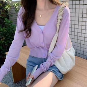 [잇백잇슈] 베이직얇은가디건 봄여름가을 심플 기본