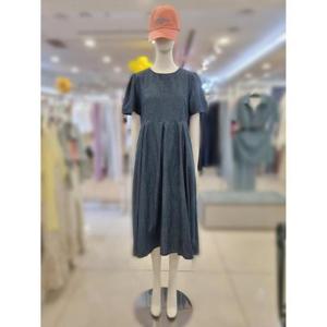 부루앤쥬디 세이브존03 부루앤쥬디  스몰 뒷 단추 데님 원피스 SAVBBKBQFDR004C