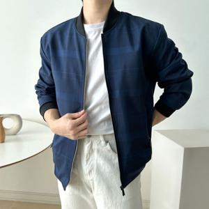 [로아리빙]간절기 봄버 남자 바람막이 자켓 블루종 아우터 잠바