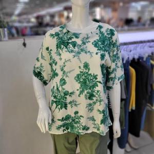 더스토아 DP01 꽃 라운드 블라우스 T24tchu24l057