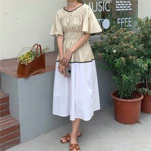 [탑온탑] 에딘 스모크원피스 101563