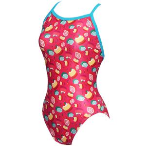 여자 실내 수영복 티에스나인 탄탄이 원피스 강습용 스윔웨어 스위티 핑크