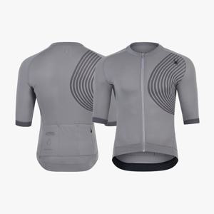 [스파이더] 남성 사이클 더턴 그래픽 패턴 반팔 저지 SPJPCNFT506MGRY