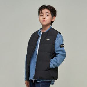 K244UDV920 헤론 경량 구스 다운 베스트 CARBONBLACK