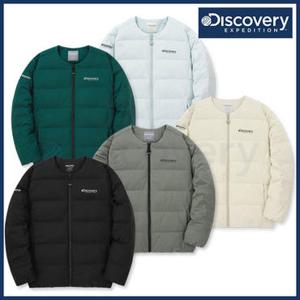 [백화점]디스커버리 24FW 겨울 이월/할인 남성 픽토르U 라운드넥 구스다운경량패딩점퍼/거위털/U넥/세미오버핏 DMDJ8O046