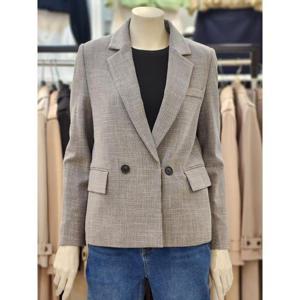 SOUP 세이브존07 잔체크 테일러드 자켓 OA9JKQ7