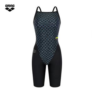 아레나 프릭 A4FL1LH15 BLK (주머니백 증정) 여성일반 4부반신 테크백 실내수영복