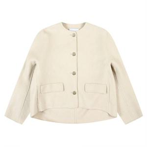 [코데즈컴바인] 라운드넥 싱글 핸드메이드 코트 (CJD-HC502WA)