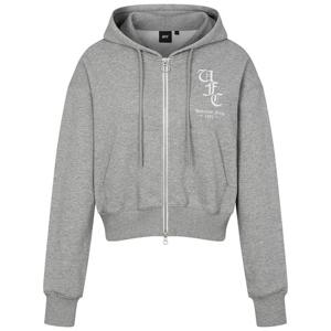 UFC 고딕 후드 집업 멜란지그레이 여성 U2HDV3319MG