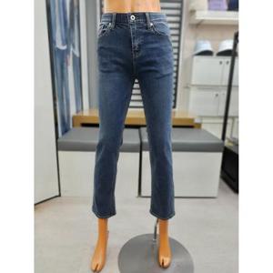 [잠뱅이] 세이브존05 여성 겨울 기모 오비안밴드 일자핏 청바지 JO4DIG967