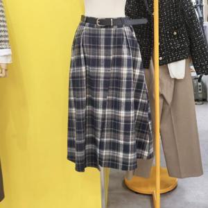 르피타 DP01 빅체크 윈터 스커트 L244USKB55