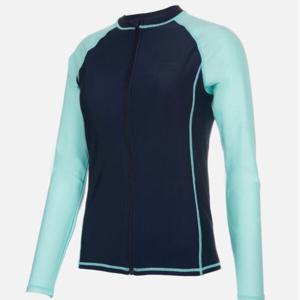 [레노마수영복]여성 캡내장형 래시가드 수영복  CS2D953-NV_IC