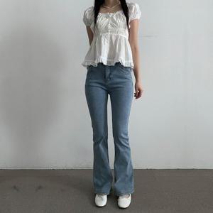 롱부츠컷 세미 롱 부츠컷 골반청바지 나팔바지 FR 161899