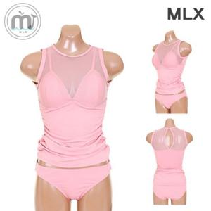 (MLX) 여자 비치웨어 러블리 롱탑 비키니 수영복-DM_330