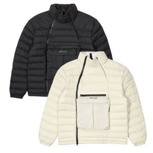 [오프로드]유니 커브드 집업 라이트 다운 점퍼_5KF2001