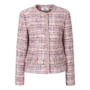 [베스띠벨리]글리터브레이드트위드자켓  24FWJ42124PIP_YS