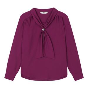 [베스띠벨리]셔링리본타이블라우스 BJBAI2411PID_DG