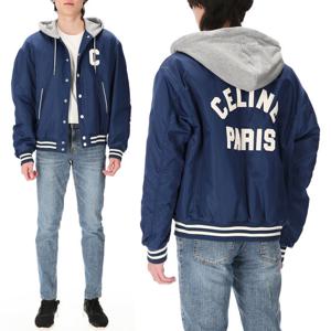 로고 패치 2W15A227R 07MR_M 오버핏 후드 테디 자켓 봄버 야구점퍼