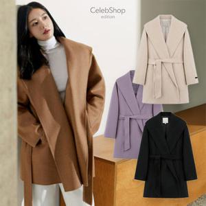 셀렙샵 [TAG가 318,000원] 핸드메이드 캐시미어 울코트 WYCA7S01