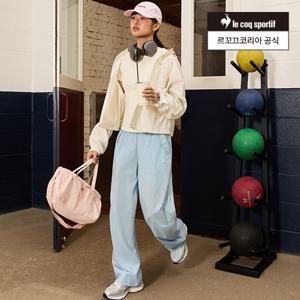 [르꼬끄공식] 여성 스트레치 우븐 와이드핏 팬츠 (QQ122OPT28)