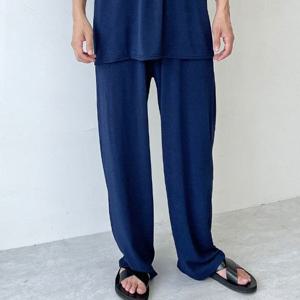 남자 와이드 쿨 팬츠 통바지 ST0230536