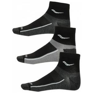 써코니 인페르노 울트라라이트 쿼터 삭스 3팩 블랙 S351004-002