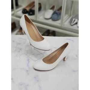 한슈 세이브존07 둥근코 미들힐 펌프스 7cm HS03750ct