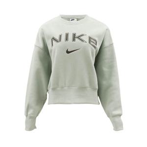나이키 우먼스 피닉스 플리스 오버 사이즈 크루넥 로고 스웻셔츠(FV7675-370)