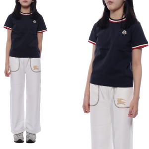 [몽클레어] 23FW 로고 패치 반팔티셔츠 (8C00023 83092 778 1 23F)