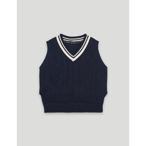 [코데즈컴바인] 피셔꽈배기 니트베스트 (CKA-VT002W2)