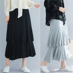 스커트 치마 F18202 밴딩 캉캉 롱 선택구매