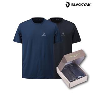 블랙야크 남여 공용 라운드 더블 반팔티 2PACK 반팔티셔츠 1BYRTXU902