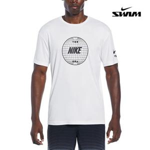 [나이키 스윔]남자래쉬가드 리드 라인 숏 슬리브 하이드로가드 NESSE476-100