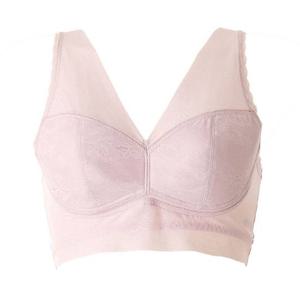 비너스  여성 청량감 있는 부드러운 인견망 자카드 탑 컵란쥬(VLGC347)