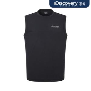 핫썸머 남성 레터링 슬리브리스 워터티셔츠 (BLACK) DMSW75053-BKS