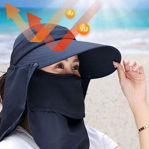 4in1 썬캡 챙모자 햇빛완벽차단 선캡 주말농장 모자