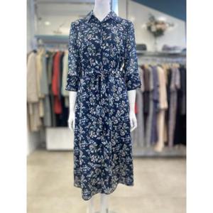 안지크 세이브존07 플라워 벨트형 원피스 AH2-OP511-0