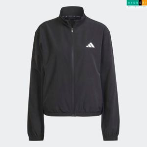 아디다스 현대백화점 [Women] 트레인 에센셜 3S 우븐 웜업 재킷 JD6539 인기자켓