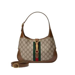 구찌 재키 1961 스몰 숄더백 베이지 에보니 636706-HUHHG-8565